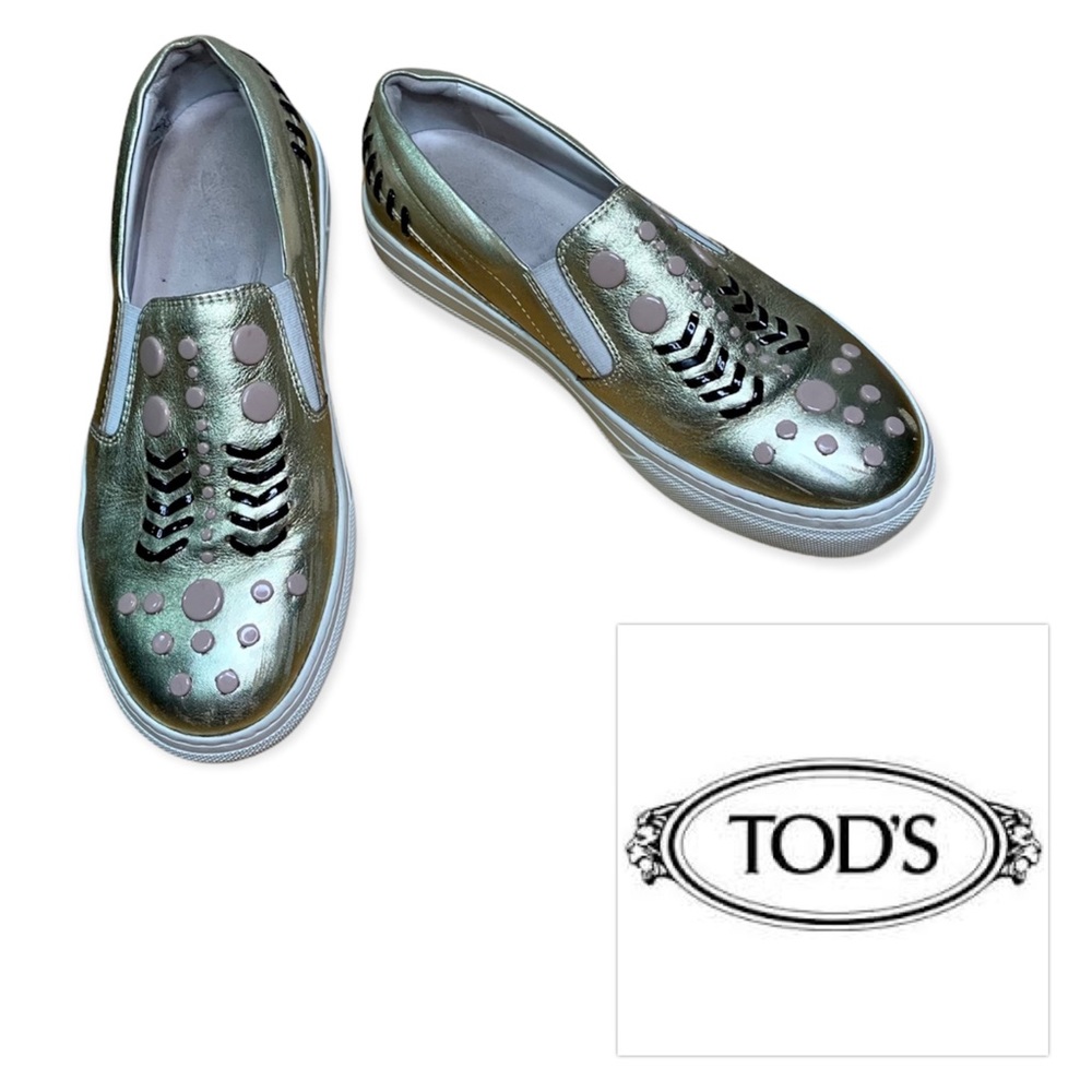 Tod’s Leather Slip On Shoe